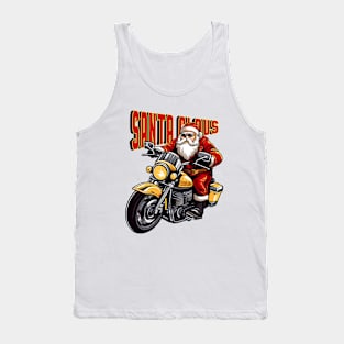 Santa Claus is biker Tank Top